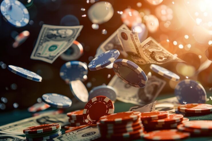 Account balance and transaction history on garuda4d Baccarat table